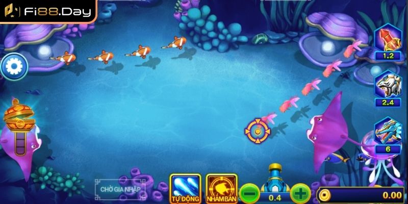 Bắn Cá Thần Tài Fi88 - Săn Mồi Đổi Thưởng Cực Khủng 3 Kích hoạt combo liên hoàn