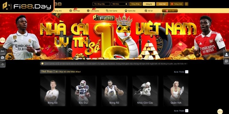 Đăng Ký Fi88 - Hướng Dẫn Tạo Tài Khoản Cho Người Mới Bắt Đầu 1 Truy cập trang chủ